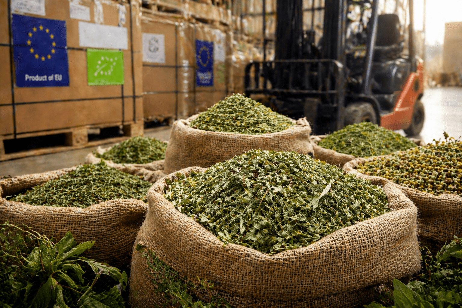 European B2B market demand for Egyptian herbs and botanical extracts reaching record highs in 2025